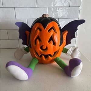 Halloween Dracula Pumpkin Jack O'Lantern Foam 1998 Paper Magic Group